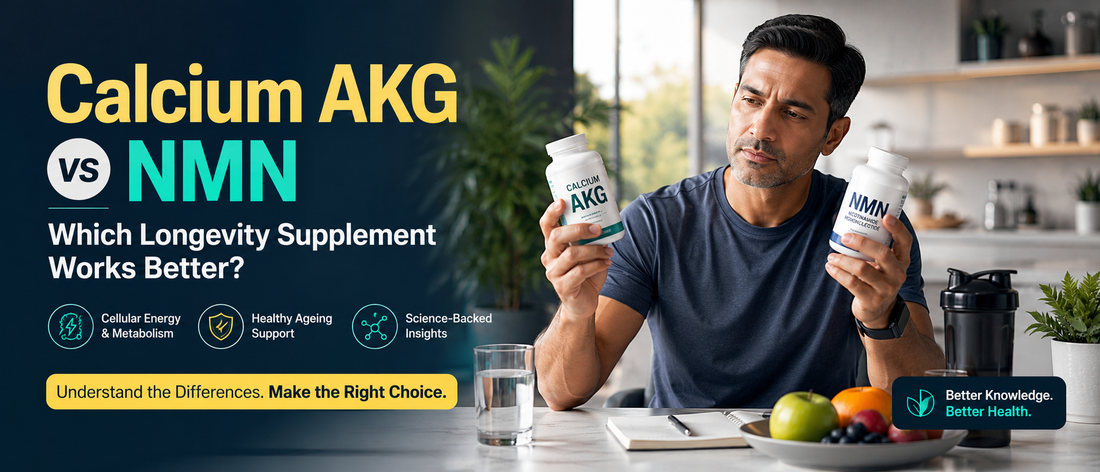 Calcium AKG vs NMN: Which Longevity Supplement Works Better?