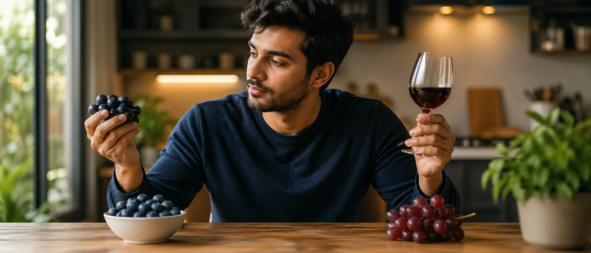 Pterostilbene vs resveratrol comparison with Indian adult evaluating health choices